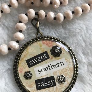 Boho Southern Vintage Style Necklace & Pendant